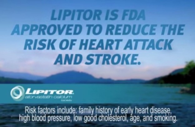 Lipitor reklam från 2010 (USA).